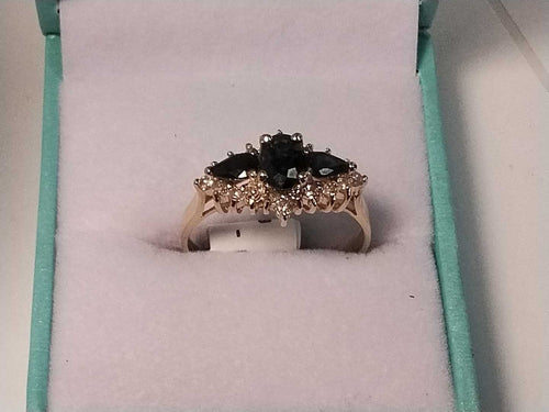 Women's Ring - Yellow Gold 14k (.585) 3.1 grams Size 9