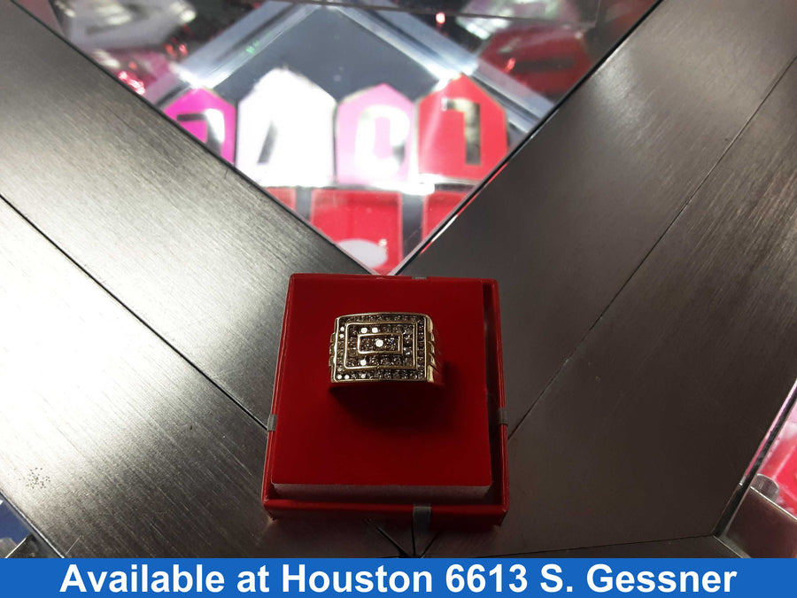 Men's Ring - Yellow Gold 10k (.417) 7.7 grams Size 10