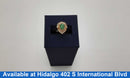 Women's Ring - Yellow Gold 14k (.585) 4.6 grams Size 7.5