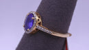 Women's Ring - Yellow Gold 14k (.585) 3.2 grams Size 7.5