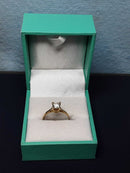 Women's Ring - Solitaire - Yellow Gold 10k (.417) 1.5 grams Size 7