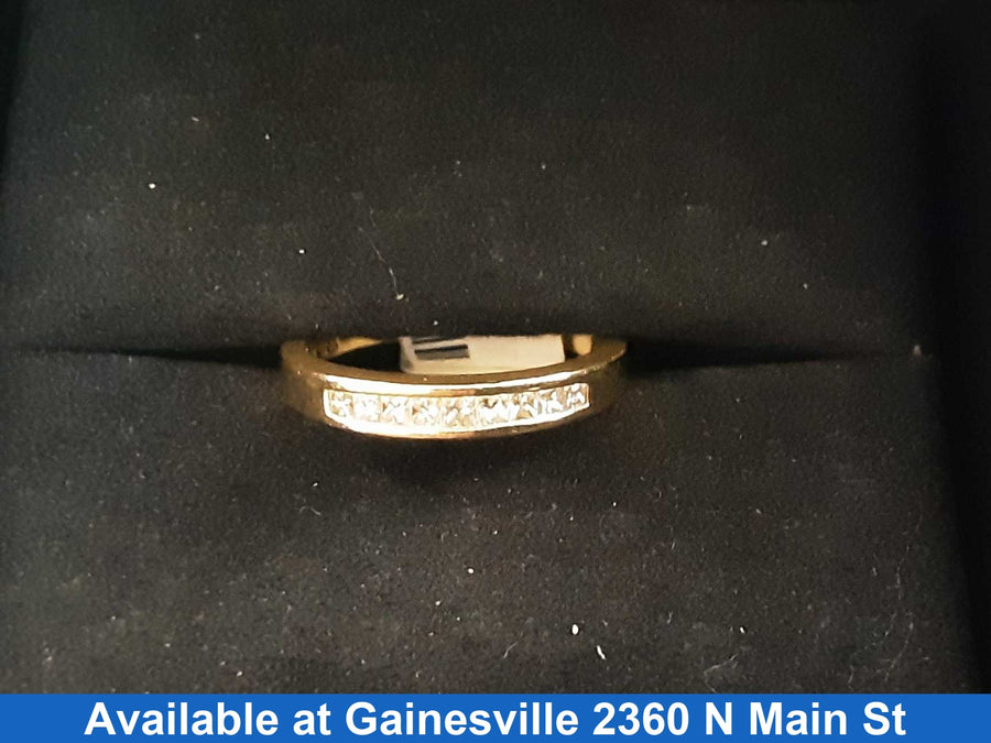 Ring - Wedding Band - Yellow Gold 14k (.585) 2.5 grams Size 5.5