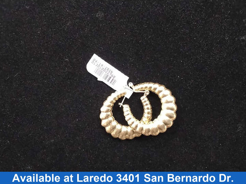 Shrimp Earrings - Yellow Gold 14k (.585) 3.7 grams