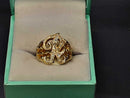 Men's Ring - Yellow Gold 14k (.585) 7.5 grams Size 6.5