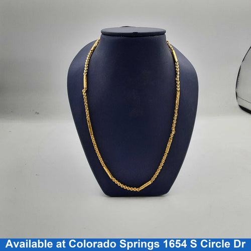 Chain - Yellow Gold 22k (.917) 7.6 grams 20 inch