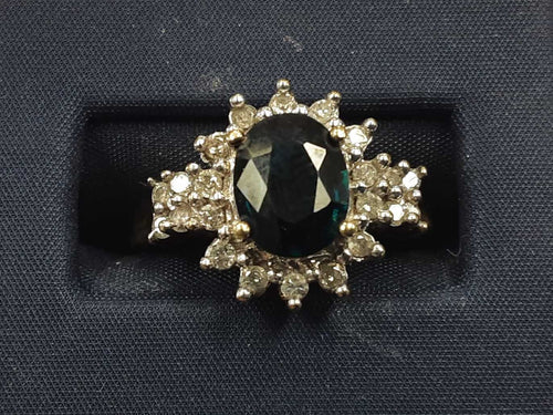 Women's Ring - Yellow Gold 14k (.585) 4.2 grams Size 20