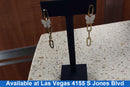 Jacket Earrings - Yellow Gold 14k (.585) 3.88 grams