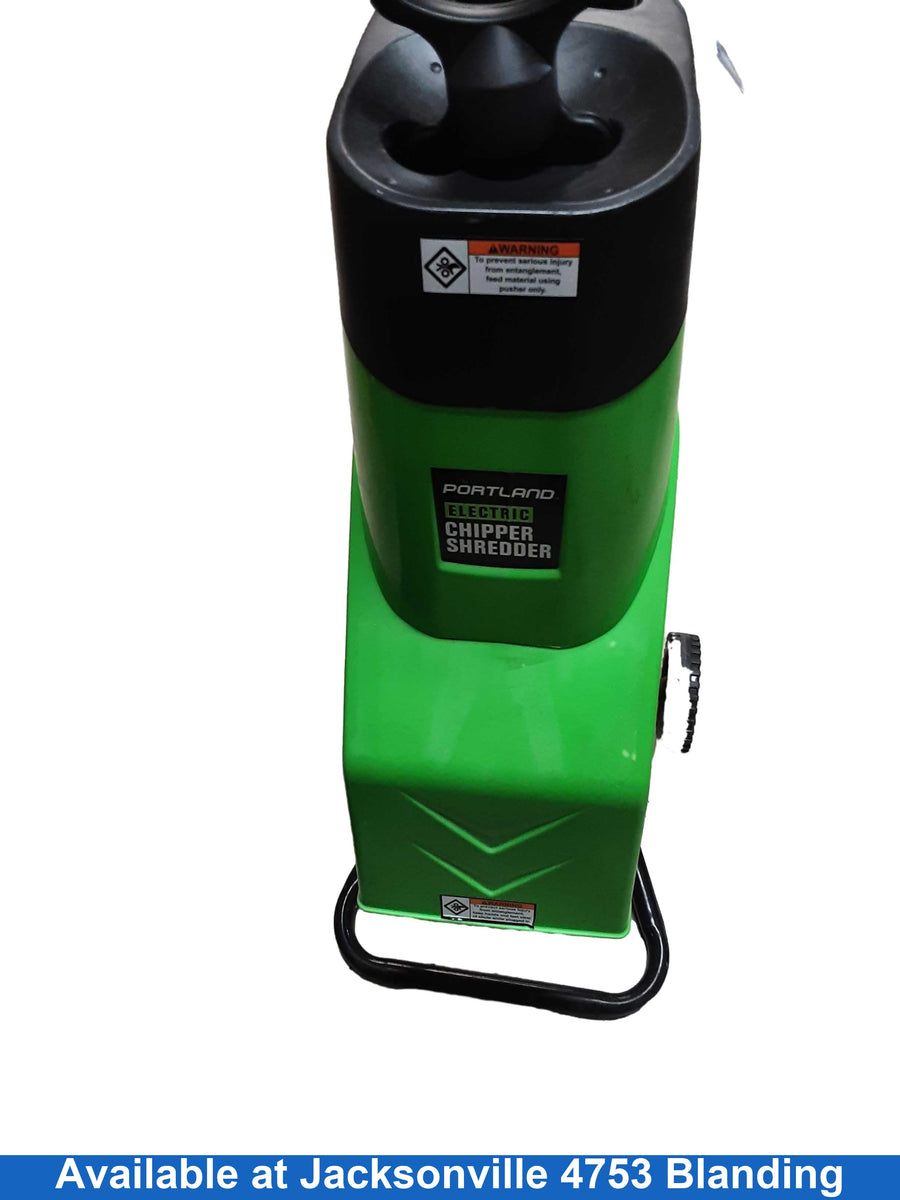 Portland 69293 Green Corded (Electric) Wood Chipper