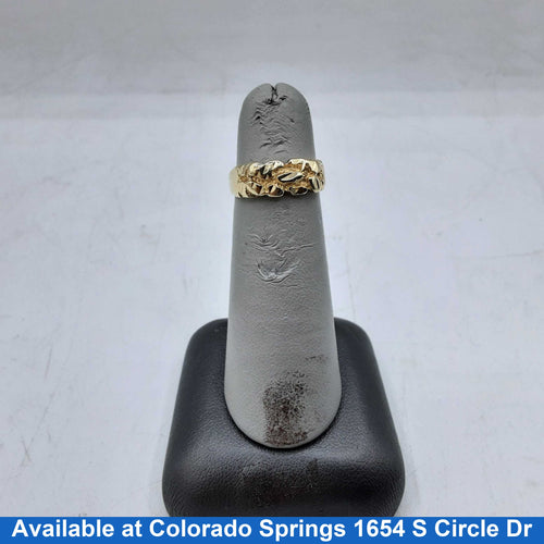 Men's Ring - Yellow Gold 14k (.585) 2.8 grams Size 4