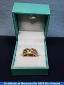 Women's Ring - Yellow Gold 10k (.417) 3.5 grams Size 7