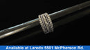 Women's Ring - White Gold 10k (.417) 4.9 grams Size 8