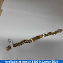 Cuban Link Bracelet - Yellow Gold 14k (.585) 20 grams 8 inch