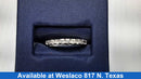 Women's Ring - Anniversary - White Gold 10k (.417) 1.7 grams Size 4