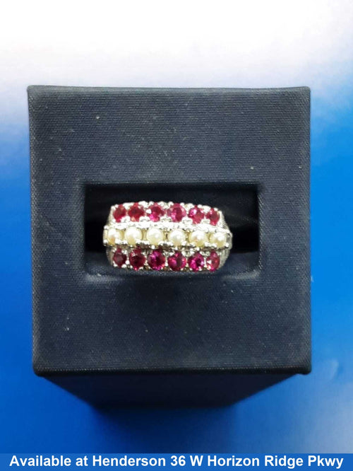 Women's Ring - White Gold 14k (.585) 4.4 grams Size 20