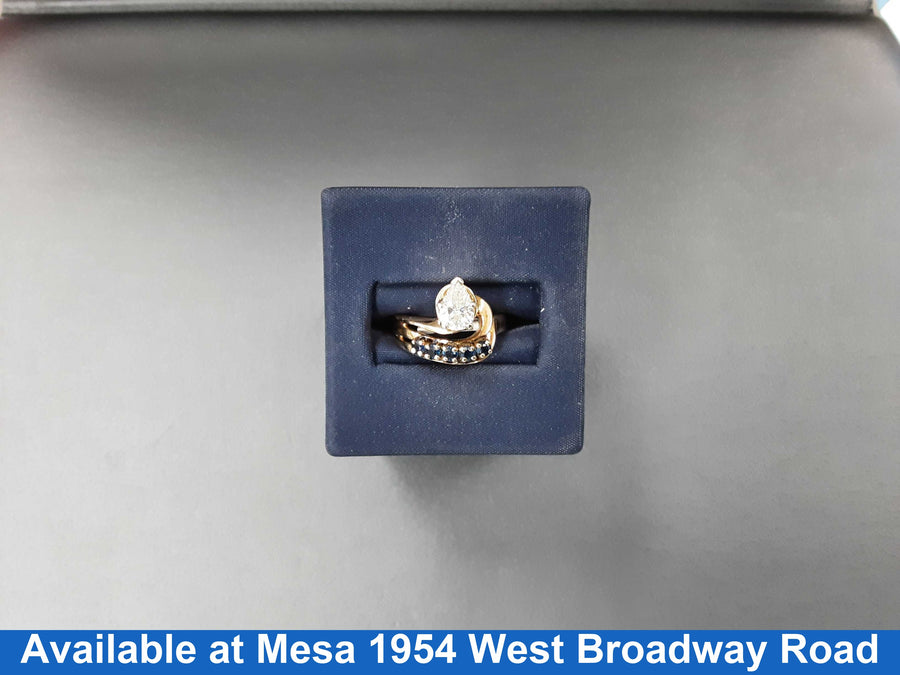 Women's Ring - Yellow Gold 14k (.585) 4.4 grams Size 6.5