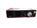 Scarlett Mosc0012 Red Classic Audio Interface