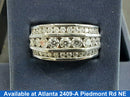 Men's Ring - White Gold 14k (.585) 11 grams Size 6.5