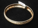 Bangle Bracelet - Yellow Gold 14k (.585) 10.2 grams 8 inch