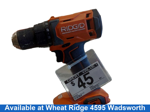 Ridgid R86001 Orange Cordless Standard Drill