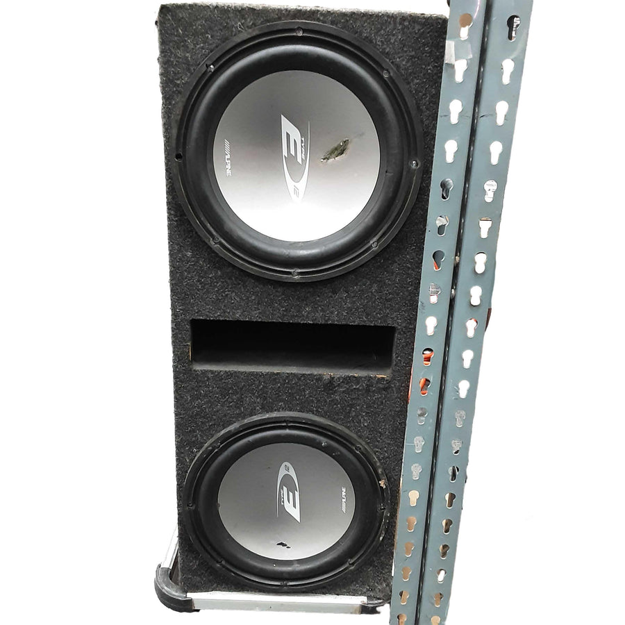 Alpine Swe-1242 Black Car Sub-Woofer