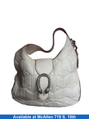 Gucci Dionysus Web Hobo Bag White Purse / Handbag