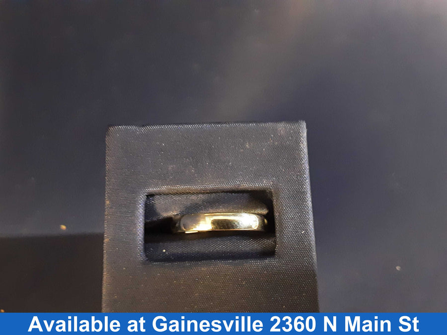 Ring - Wedding Band - White Gold 10k (.417) 2.4 grams Size 8