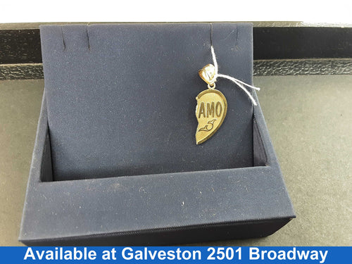 Pendant - Yellow Gold 14k (.585) 2.3 grams