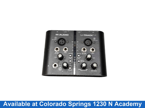 M-audio M-track Plus Black Classic Audio Interface