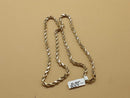 Rope Chain - Yellow Gold 10k (.417) 36.7 grams 22 inch