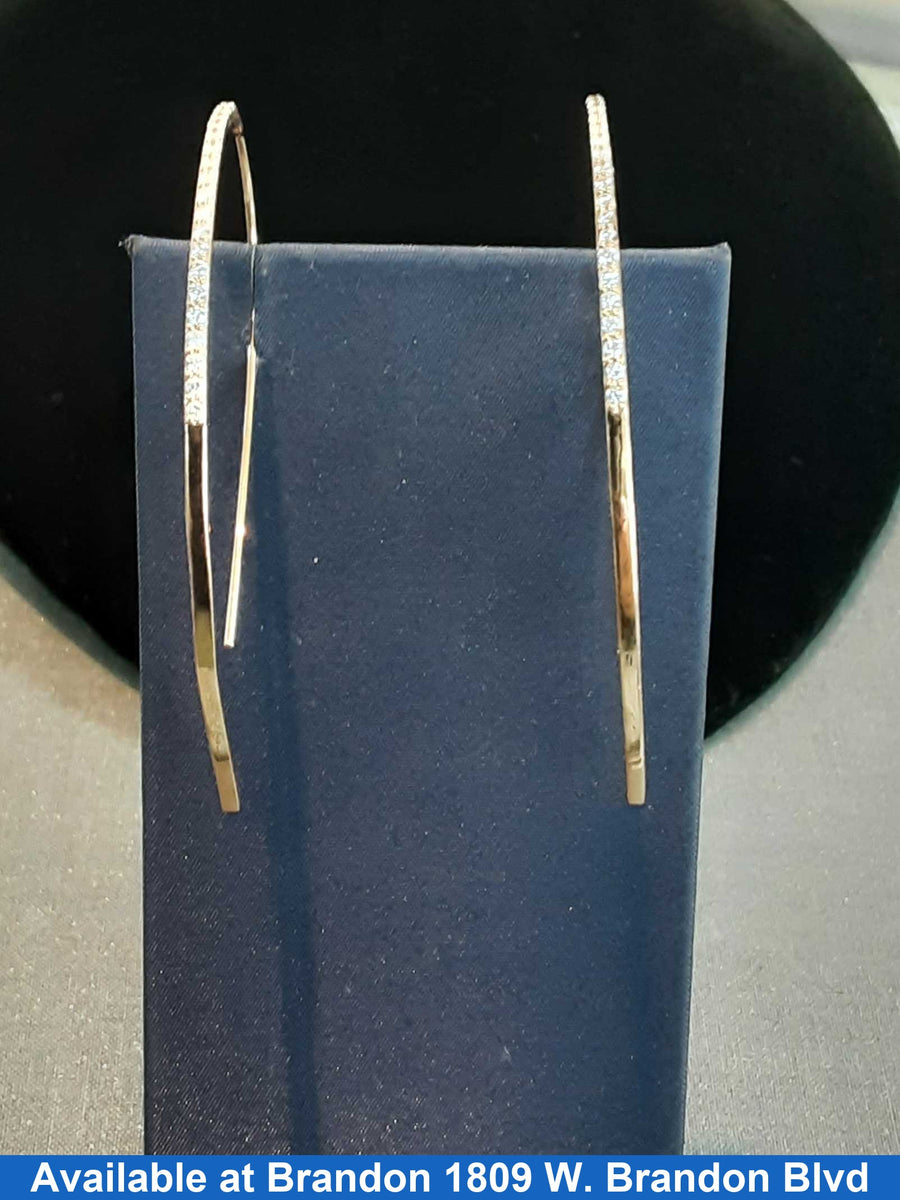 Earrings - Rose Gold 14k (.585) 3.6 grams