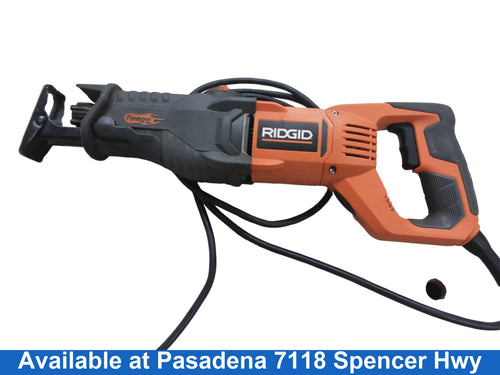 Ridgid R3002 Orange Corded Reciprocating Saw