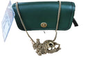 Coach Dinky Bag 14 Green Purse / Handbag