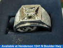 Men's Ring - White Gold 10k (.417) 7.2 Grams Size 10
