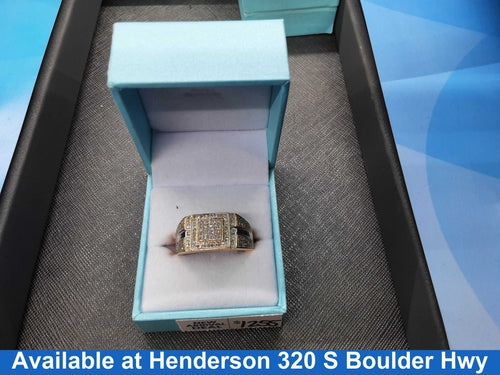 Men's Ring - Yellow Gold 10k (.417) 8.4 grams Size 6.5