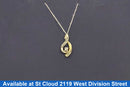 Diamond Pendant - Yellow Gold 10k (.417) 1.7 grams