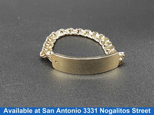 ID Bracelet - Yellow Gold 10k (.417) 25.2 grams 8 inch