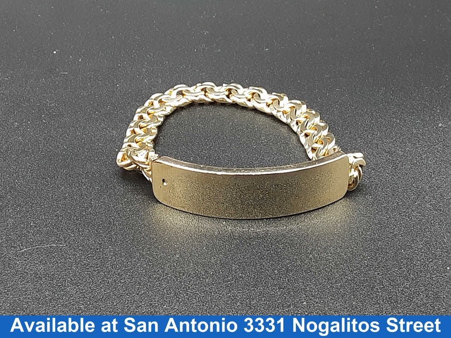 ID Bracelet - Yellow Gold 10k (.417) 25.2 grams 8 inch