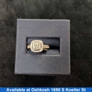 Ring - Wedding Band - White Gold 14k (.585) 2.9 grams Size 4.5
