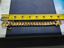 Cuban Link Bracelet - Yellow Gold 10k (.417) 128.3 grams 7 inch