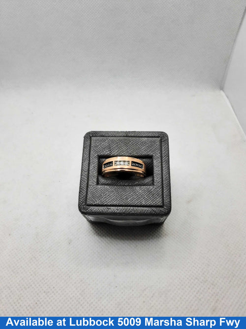 Ring - Wedding Band - Rose Gold 14k (.585) 5 grams Size 10
