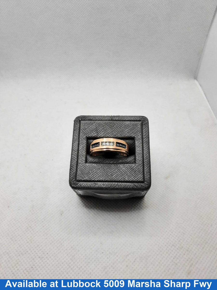 Ring - Wedding Band - Rose Gold 14k (.585) 5 grams Size 10