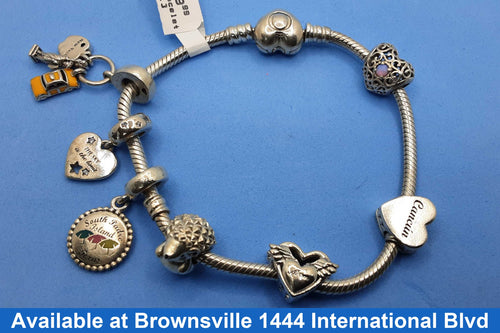 Cable Bracelet - Silver 37.3 grams 7 inch