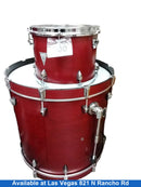 O.c.p.d. Custom 3 Piece Black Drum Set