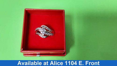 Women's Ring - Yellow Gold 10k (.417) 3.7 grams Size 20