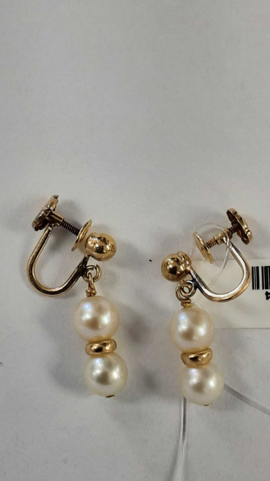 Jacket Earrings - Yellow Gold 14k (.585) 2.9 grams
