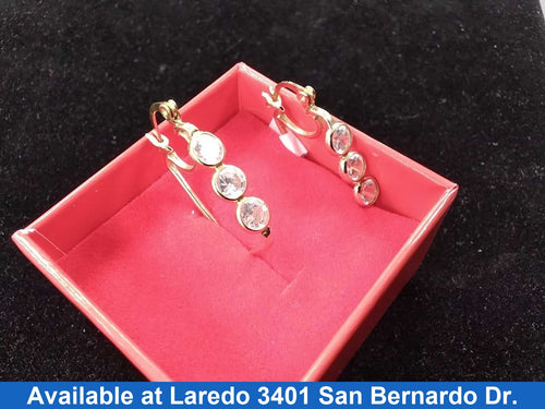 Earrings - Yellow Gold 10k (.417) 2.8 grams
