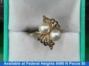 Women's Ring - Yellow Gold 18k (.750) 3.29 grams Size 6