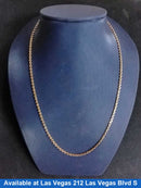 Link Chain - Yellow Gold 14k (.585) 7.6 grams 22 inch