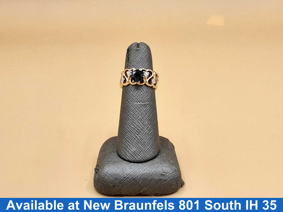 Women's Ring - Yellow Gold 14k (.585) 5.9 grams Size 6