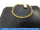 Rope Bracelet - Yellow Gold 14k (.585) 16 grams 8 inch